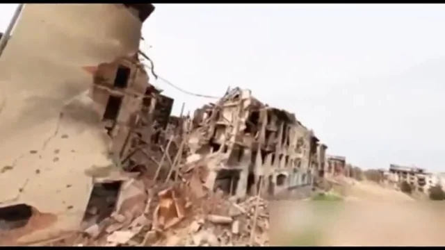 Bakhmut, la città fantasma: il video del drone russo