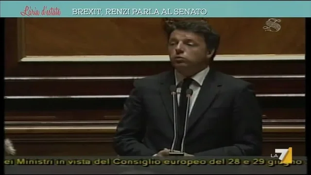 Brexit, Renzi parla al Senato: 'L'Europa si deve smuovere'