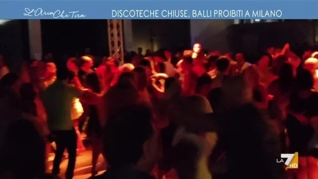 Discoteche chiuse, balli proibiti a Milano
