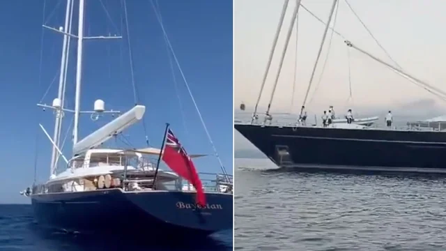 Porticello, i video dello yacht Bayesian prima del naufragio a largo di Palermo