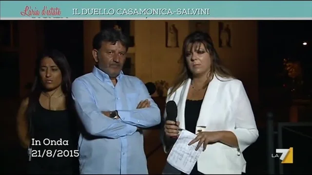 Il duello Casamonica-Salvini