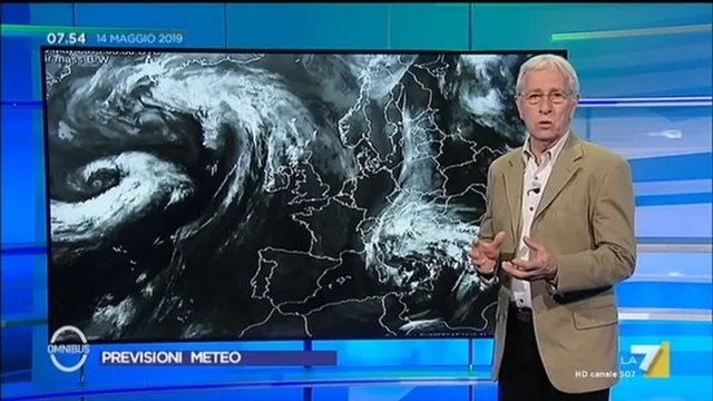 Le previsioni del tempo del 14 maggio
