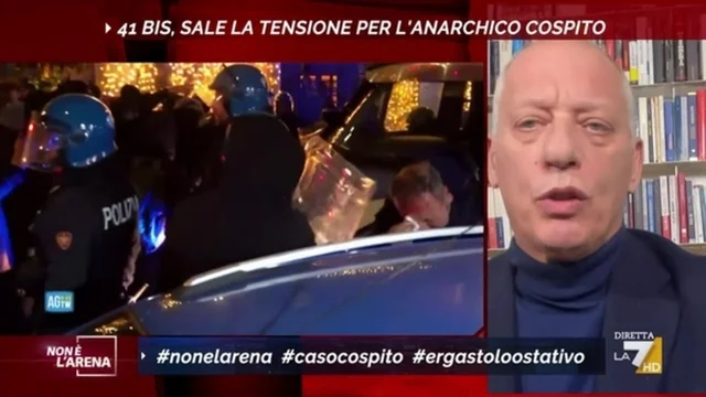 Cospito, Peter Gomez: "Non sono sicuro dovesse finire al 41 bis"