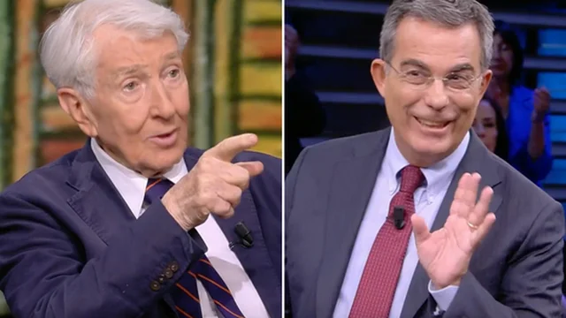 Il siparietto tra Augias e Floris: "Lei che è arbitro, lo sa...", “Allenatore”