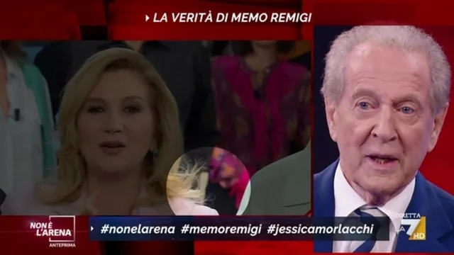 Parla Memo Remigi dopo le accuse di molestie a Jessica Morlacchi