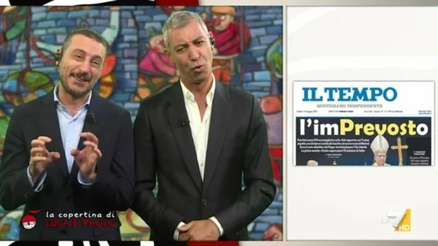 La copertina di Luca e Paolo del 13/05/2025