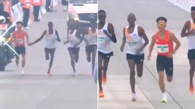 Mezza maratona di Pechino, arriva la squalifica per i corridori: il video