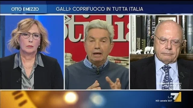 Galli, coprifuoco in tutta Italia - Otto e Mezzo, 22/10/2020