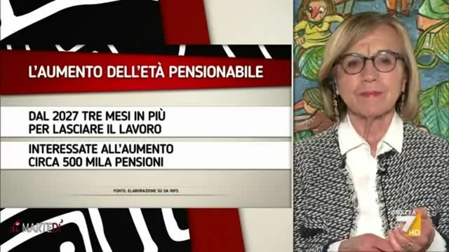 Fornero: “Vogliono mandare la gente in pensione prima e poi far pagare la sanità?”