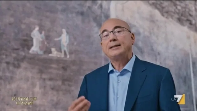 Aldo Cazzullo mostra gli ultimi affreschi di Pompei: “Raffigurano l’Iliade”