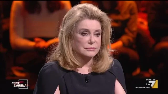 Massimo Giletti intervista Catherine Deneuve