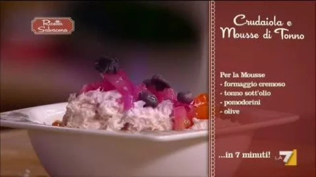 Crudaiola e Mousse di Tonno