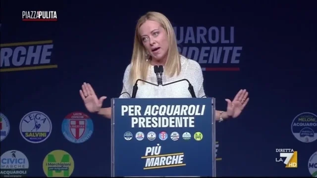 Marche: la destra in piazza per Acquaroli e le polemiche sul caso Putzu