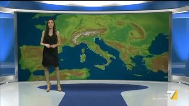 Il meteo della sera del 7 febbraio