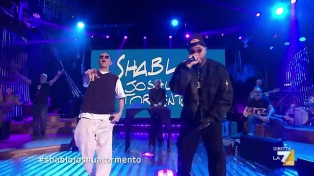 Shablo, Joshua e Tormento - "La Mia Parola" sul palco di Propaganda Live