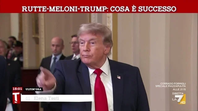 Rutte-Meloni-Trump: cosa è successo