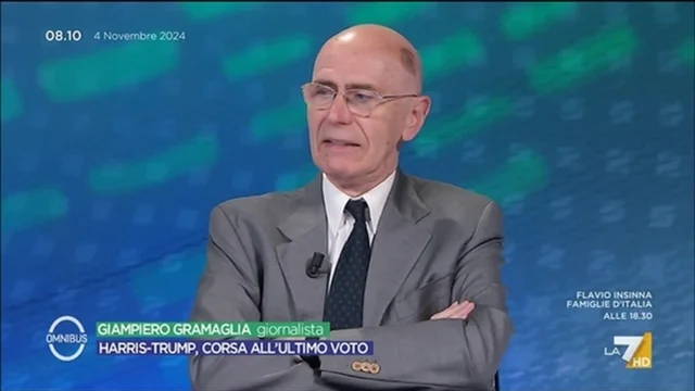 Harris-Trump, corsa all'ultimo voto - Omnibus, 04/11/2024