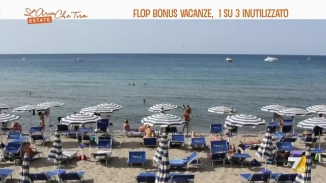 Flop bonus vacanze, uno su tre inutilizzato