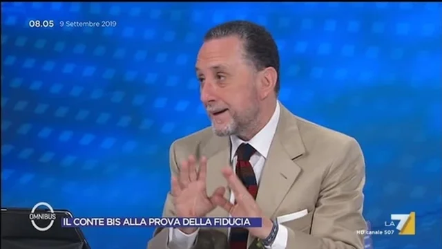 Puntata del 09/09/2019 - Il Conte bis alla prova della fiducia
