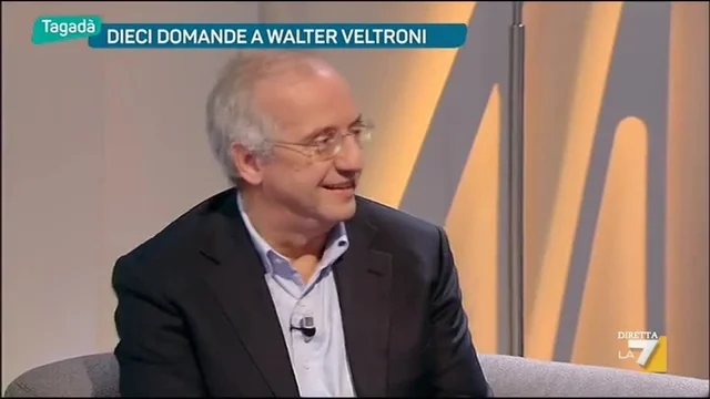 Dieci domande a Walter Veltroni