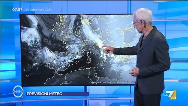Meteo LA7 - 24/9/2024