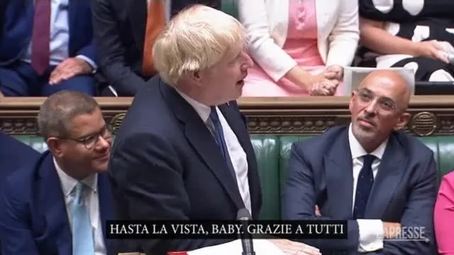 Gran Bretagna, lo show di Boris Johnson: "Hasta la vista, baby"