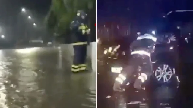 Maltempo in Sicilia, nella zona di Giarre: video del nubifragio