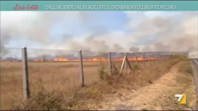 Dall'incendio al black out, l'ordinaria follia di Fiumicino