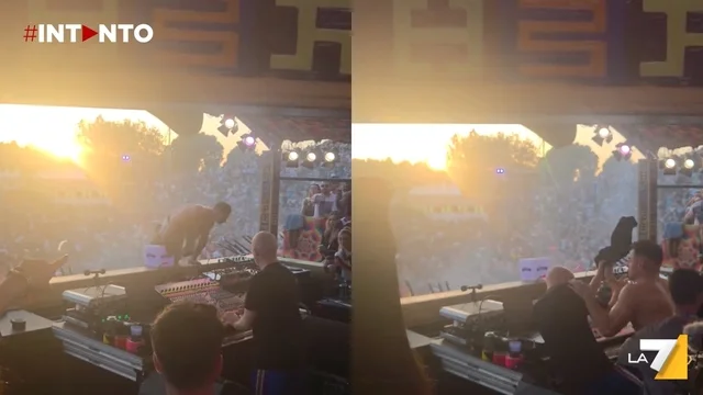 Paul Kalkbrenner aggredito sul palco durante l'evento Elrow Town a Madrid