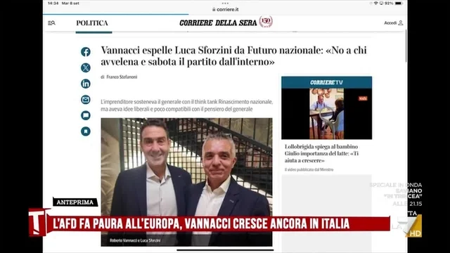 Vannacci, prima espulsione in Futuro Nazionale: "No a chi sabota il partito dall'interno"