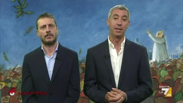 Luca e Paolo, con le parole di Papa Francesco: "I comici uniscono la gente"