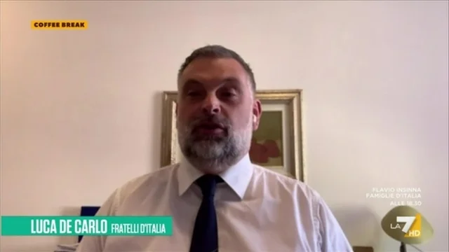 Dazi, Luca De Carlo-FDI: "È guerra commerciale, Meloni non minimizza ha atteggiamento pragmatico"