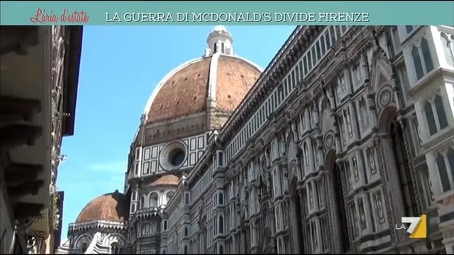 La guerra dei McDonald's divide Firenze