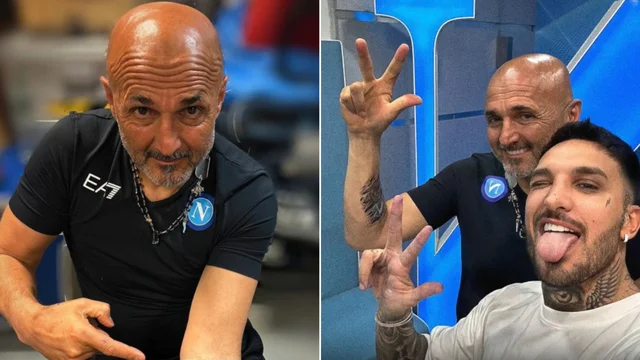 Il tatuaggio di Luciano Spalletti per lo scudetto del Napoli: le immagini