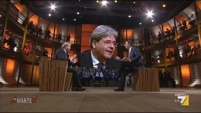 L'intervista di Floris al ministro Gentiloni sull'allarme terrorismo