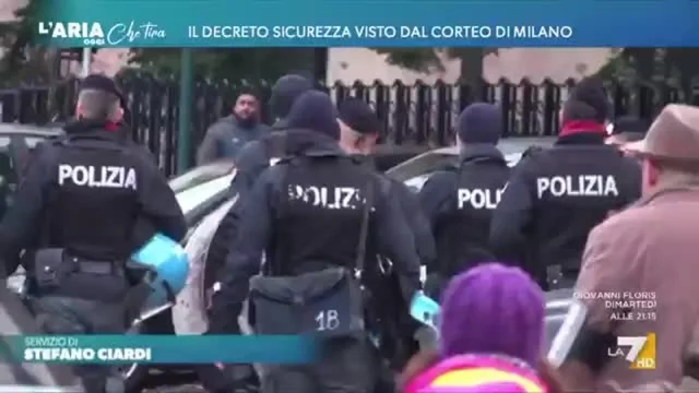 Il Decreto Sicurezza visto dal corteo di Milano