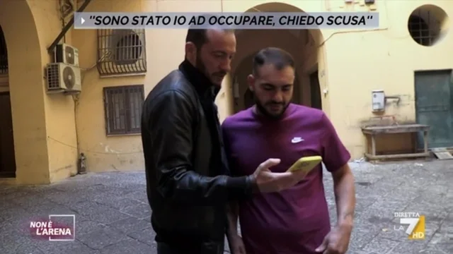 "Sono stato io ad occupare, chiedo scusa", Agostini incontra l'occupante della casa della signora Carlotta
