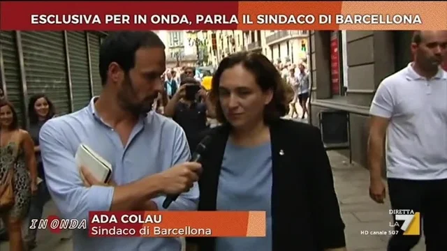 Esclusiva per In Onda, parla il sindaco di Barcellona