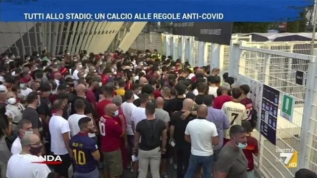 Tutti allo stadio. E il Covid?