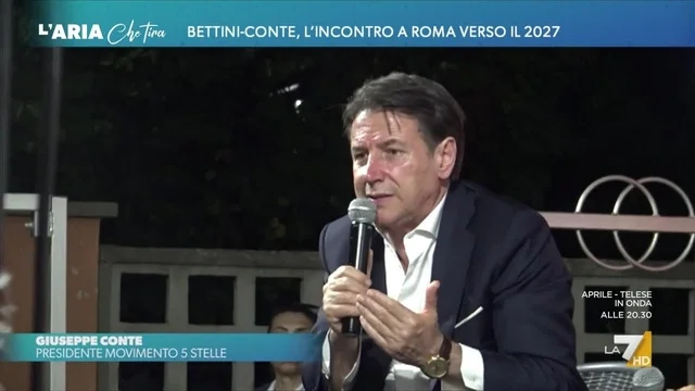 Bettini - Conte, l'incontro a Roma verso il 2027
