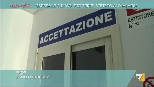 Ospedale chiuso per ferie vietato ammalarsi