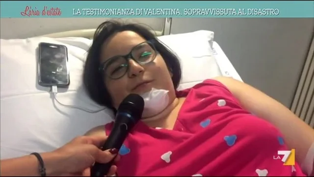 La testimonianza di Valentina sopravvissuta al disastro