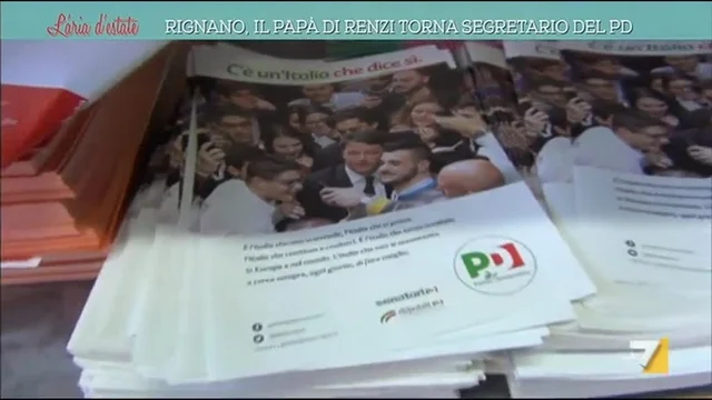 Rignano, il papà di Renzi torna segretario del PD