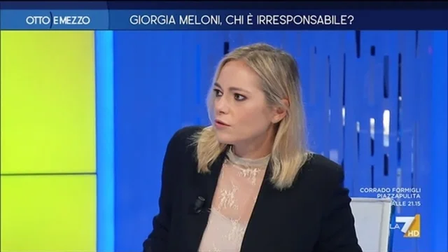 Giorgia Meloni, chi è irresponsabile? - Otto e Mezzo