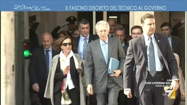 Il fascino discreto del tecnico al governo