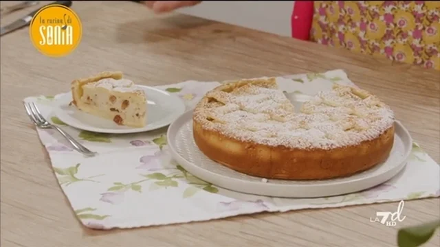 Crostata di ricotta alla romana