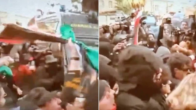 Le immagini degli scontri alla manifestazione Pro Palestina a Roma