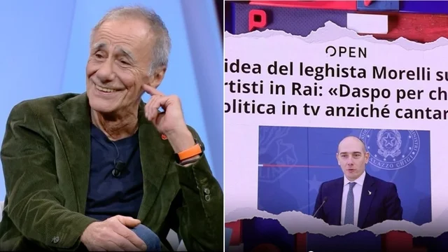Daspo per chi parla di politica a Sanremo, Vecchioni e Gramellini commentano la proposta del leghista Morelli