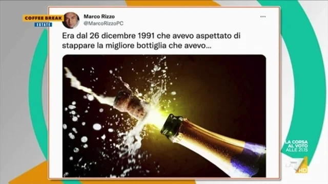 Morte Gorbaciov, Marco Rizzo festeggia sui social: "Stappo una bottiglia"