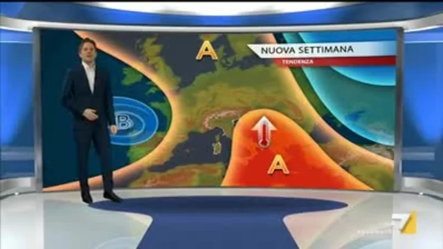 Il meteo della sera